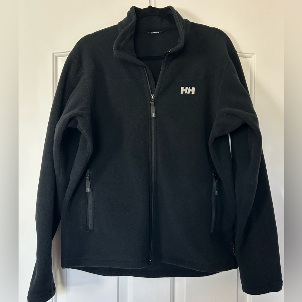 Helly Hansen Men's Black Polartec Performance Jacket.